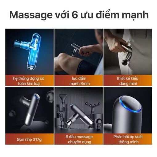 Máy massage cầm tay mini Philips PPM7501