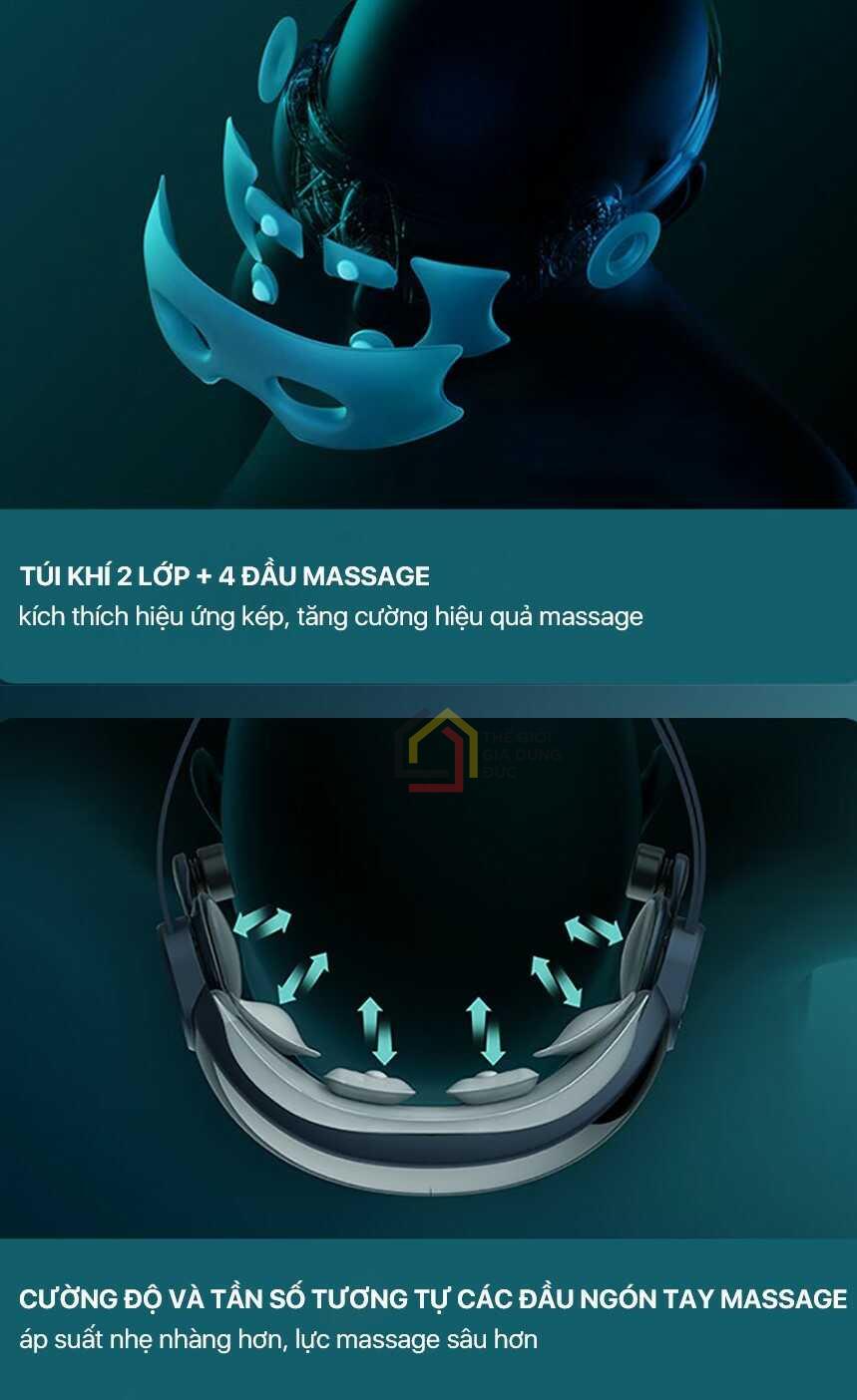 Máy massage mắt túi khí Philips PPM2702