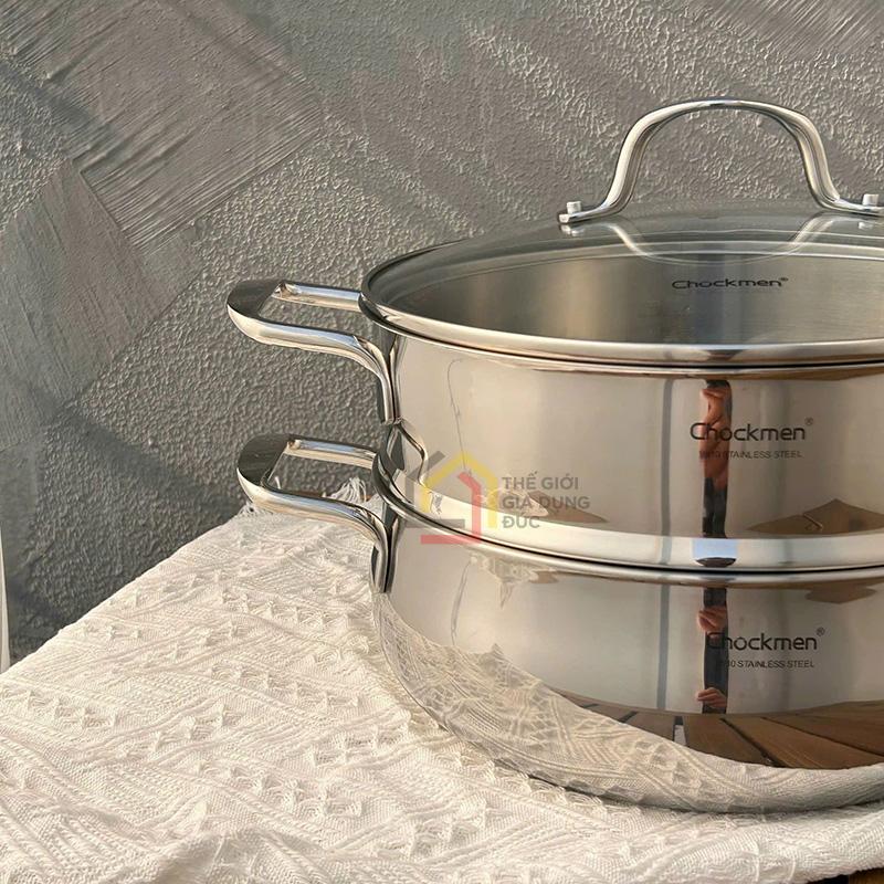 noi-xung-2-tang-chockmen-26cm10 Nồi xửng 2 tầng chockmen 26cm