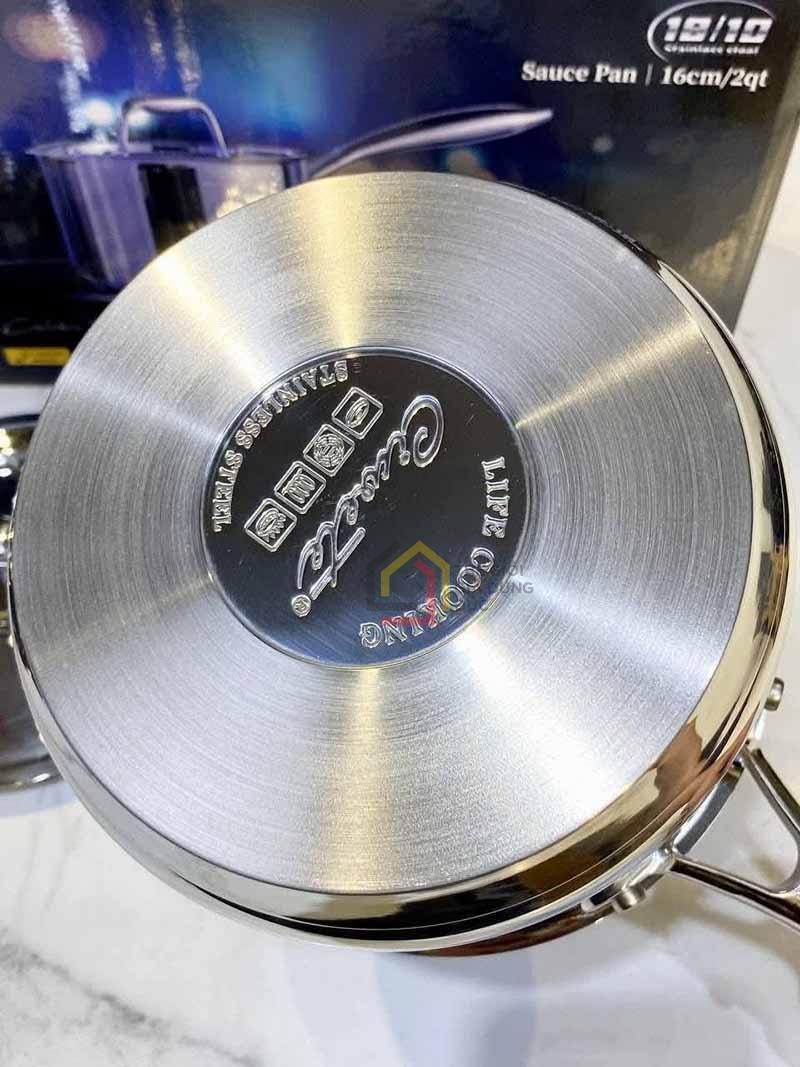 quanh-inox-cao-cap-ciwete-saucepan-with-lid-18cm-2-84l6 Quánh inox cao cấp CIWETE - Saucepan with lid 18cm 2.84L