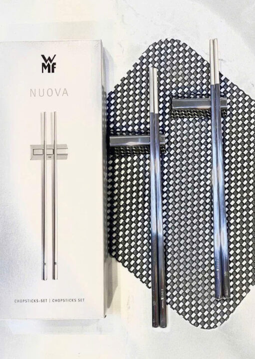 Set 2 đôi đũa Wmf Nuova Chopsticks Set, 4tlg kèm gác đũa