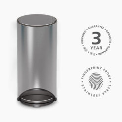 Thùng rác có bàn đạp Joseph Joseph 30150 30L (màu inox)