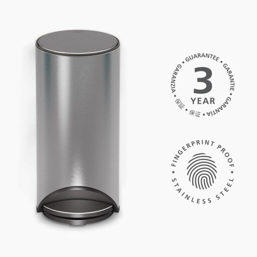 Thùng rác có bàn đạp Joseph Joseph 30150 30L (màu inox)