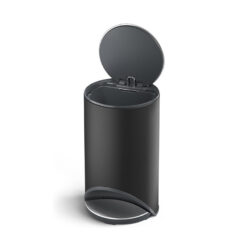 Thùng rác có bàn đạp Joseph Joseph 30151 10L màu đen carbon