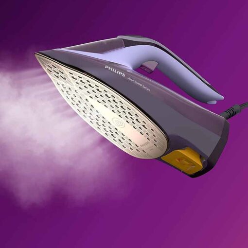 Bàn là hơi nước Philips Azur 8000 DST8021/30 3000W (màu Violet)