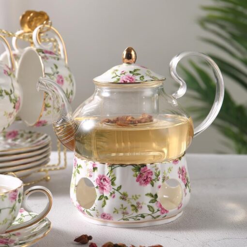 Bộ ấm trà sứ xương Hoàng Gia UK