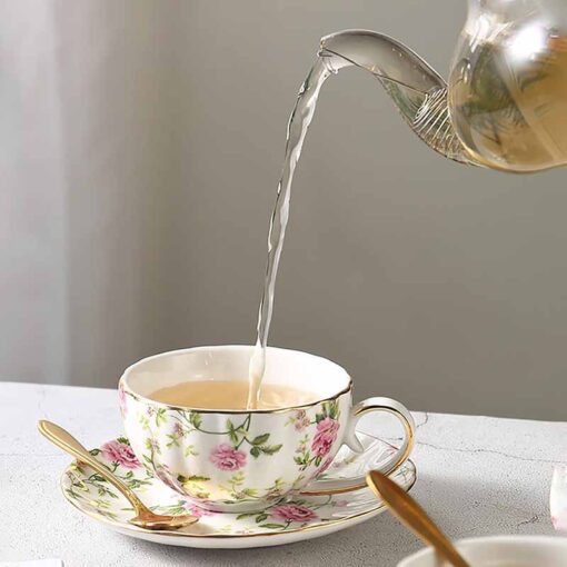 Bộ ấm trà sứ xương Hoàng Gia UK