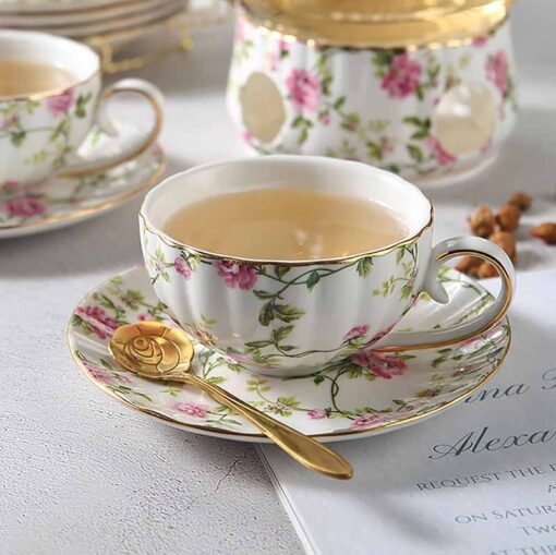 Bộ ấm trà sứ xương Hoàng Gia UK