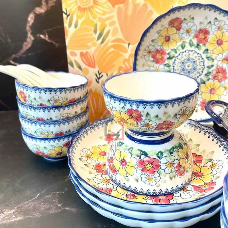 bo-bat-an-cao-cap-hoa-van-nghe-thuat-doc-dao10 Bộ bát ăn cao cấp 29 món - hoa văn nghệ thuật độc đáo