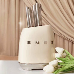Bộ dao Smeg KBSF02 6 món kèm 1 giá đỡ