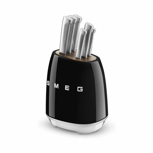Bộ dao Smeg KBSF02 6 món kèm 1 giá đỡ
