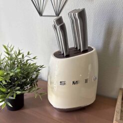 Bộ dao Smeg KBSF02 6 món kèm 1 giá đỡ