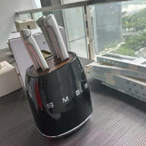 Bộ dao Smeg KBSF02 6 món kèm 1 giá đỡ