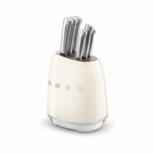 Bộ dao Smeg KBSF02 6 món kèm 1 giá đỡ