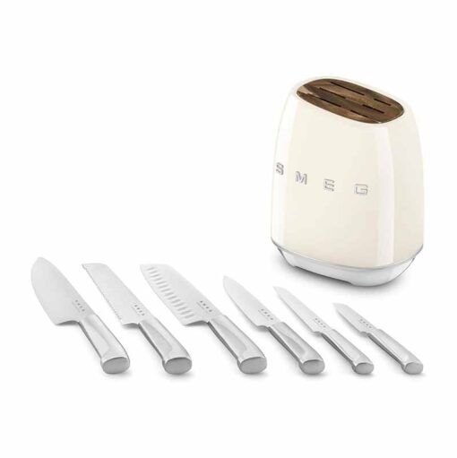 Bộ dao Smeg KBSF02 6 món kèm 1 giá đỡ
