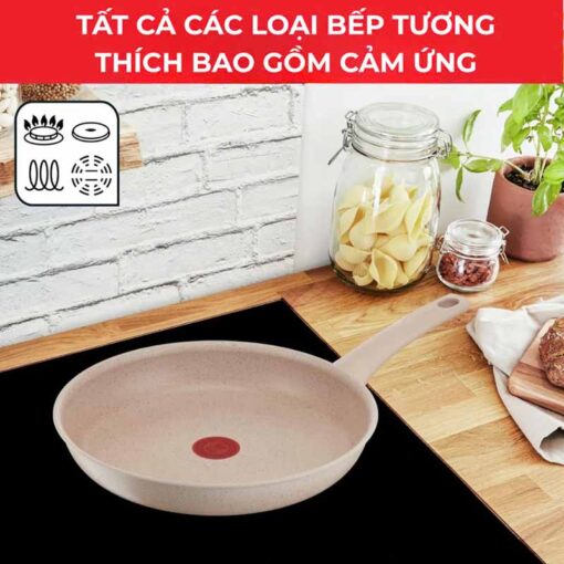 Chảo chiên chống dính vân đá Tefal Delight 28cm