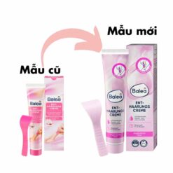 Combo làm mềm da Balea - Tẩy lông và dưỡng da sau tẩy