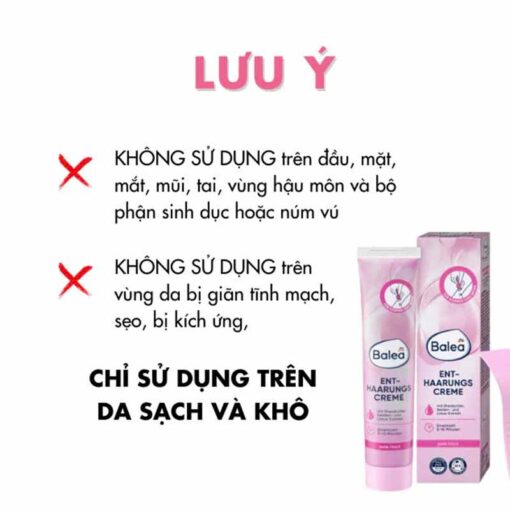 Combo làm mềm da Balea - Tẩy lông và dưỡng da sau tẩy