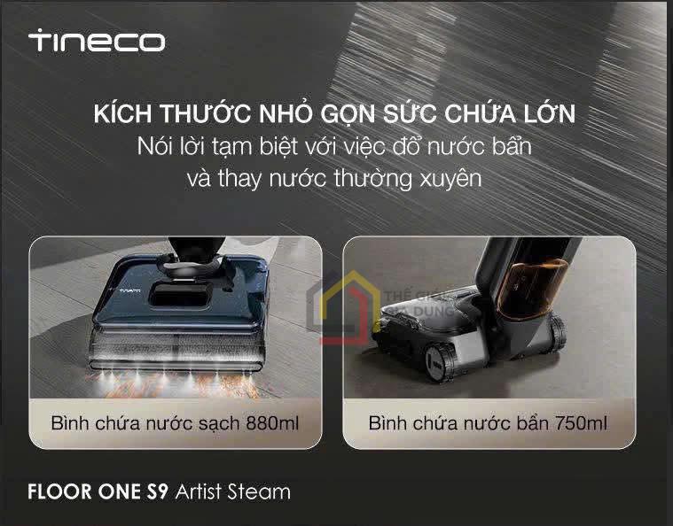 may-hut-bui-lau-nha-tineco-floor-s9-artist-steam6 Máy hút bụi lau nhà Tineco Floor S9 Artist Steam