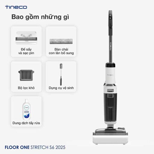 Máy hút bụi Tineco S6 Stretch 2025