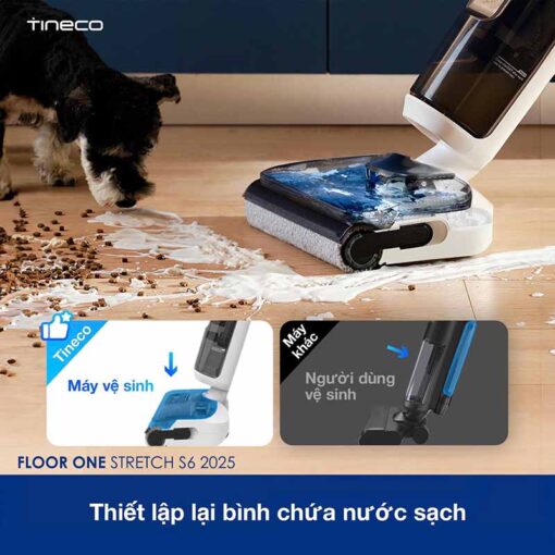 Máy hút bụi Tineco S6 Stretch 2025