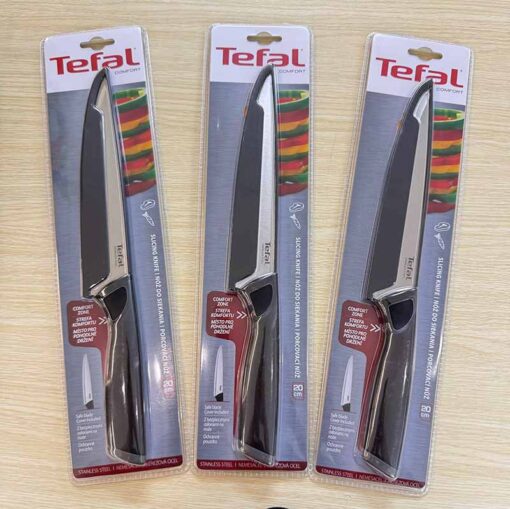 Set 2 dao làm bếp Tefal Comfort Size 12/20cm (gồm 1 dao thái bản to và 1 dao thái bản nhỏ)