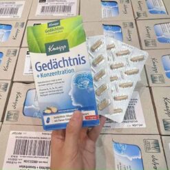 Thuốc bổ não Kneipp Gedachtnis Konzentration hộp 30 viên