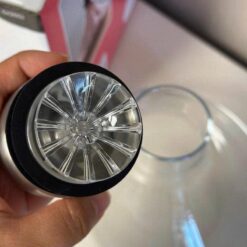 Bình thở rượu Decanter pha lê có vòi sục khí