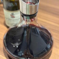 Bình thở rượu Decanter pha lê có vòi sục khí