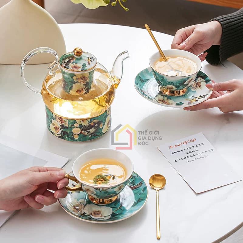 bo-am-chen-su-cao-cap-hoa-van-chim-hoa-nghe-thuat (3) Bộ ấm chén sứ cao cấp hoa văn chim - hoa nghệ thuật