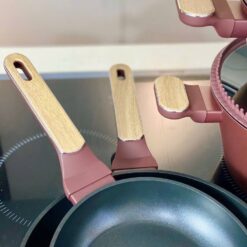 Bộ nồi Berlinger Haus BH/8305 – Leonardo Collection màu đỏ 10 món