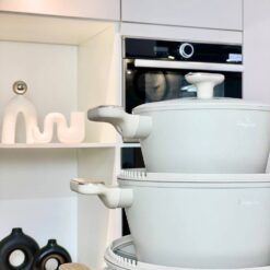 Bộ nồi Berlinger Haus BH/8324 - Sahara 10 món màu kem