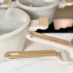 Bộ nồi Berlinger Haus BH/8324 - Sahara 10 món màu kem