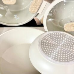 Bộ nồi Berlinger Haus BH/8324 - Sahara 10 món màu kem