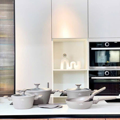 Bộ nồi Berlinger Haus BH/8343 - Taupe 10 món