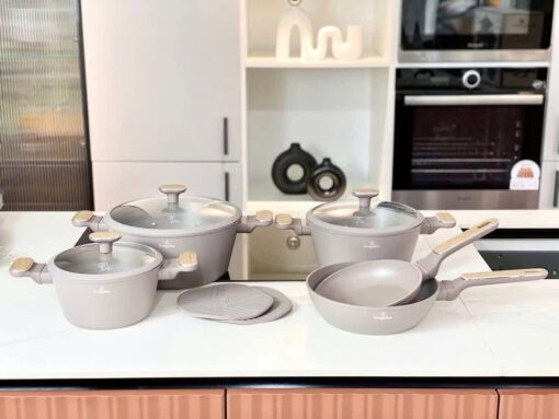 Bộ nồi Berlinger Haus BH/8343 - Taupe 10 món