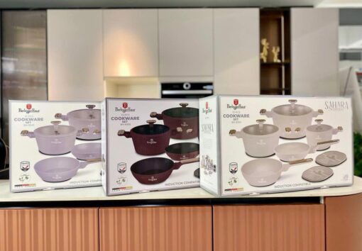Bộ nồi Berlinger Haus BH/8343 - Taupe 10 món