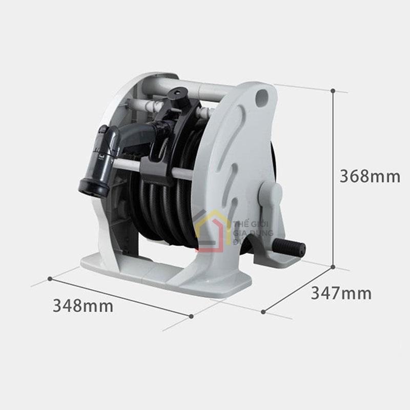 Bộ vòi tưới thu rút Mercury 2 Twister RT330CG 30m Takagi Bộ vòi thu rút tưới vườn Mercury 2 Twister (CG) - RT330CG 30m