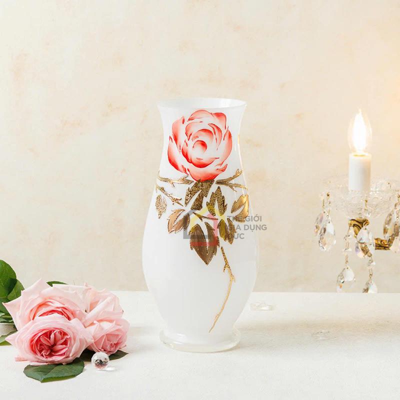 lo-hoa-su-cao-cap-cao-30cm1 Lọ hoa sứ cao cấp cao 30cm - Đẳng cấp không gian sống
