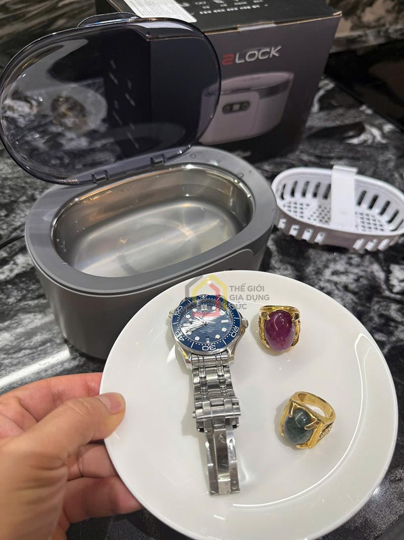 may-lam-sach-trang-suc-sieu-am-2lock-korea-the-he-moi3 Máy làm sạch trang sức siêu âm 2Lock Korea thế hệ mới 20225