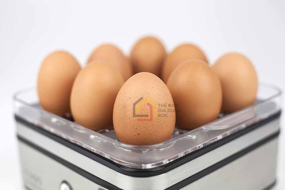 Máy luộc trứng Caso E9 Egg Cooker luộc 8 quả trứng, 400W