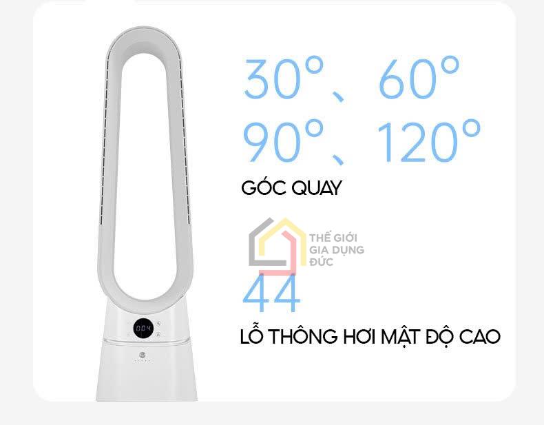 Quạt không cánh khử khuẩn U Ultty LIDI (tặng kèm quạt mini LIDI PETIT)