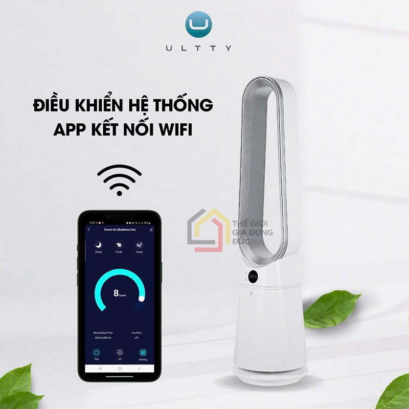 Quạt không cánh khử khuẩn U Ultty LIDI (tặng kèm quạt mini LIDI PETIT)