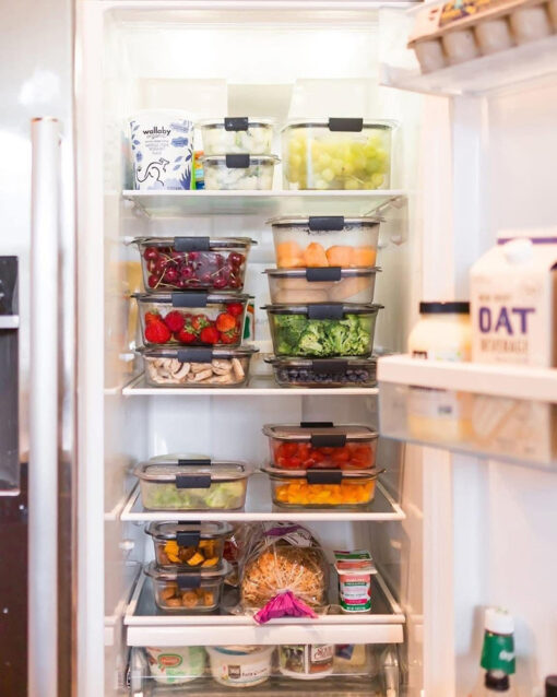 Set hộp đựng thực phẩm Rubbermaid Brilliance 10 món