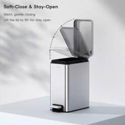 Thùng rác Eko EK9380MT-6L cao cấp, chuẩn châu Âu & Mỹ