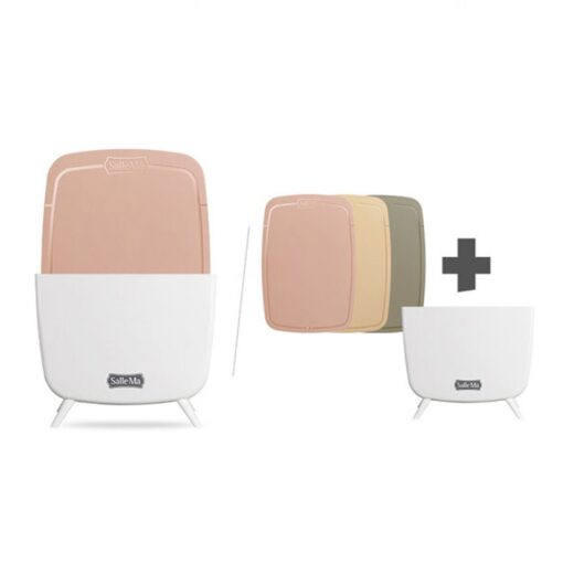 Bộ 3 thớt TPU SalleMa Premium + 1 khay đựng