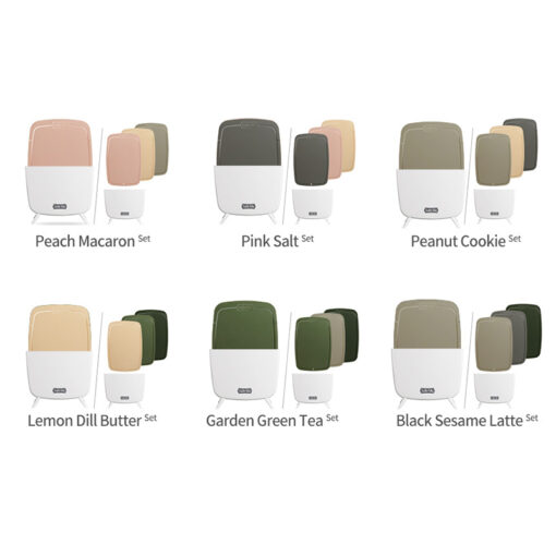 Bộ 3 thớt TPU SalleMa Premium + 1 khay đựng