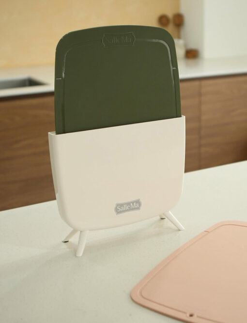 Bộ 3 thớt TPU SalleMa Premium + 1 khay đựng