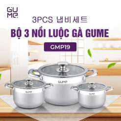 Bộ nồi Gume GMP19 3 món