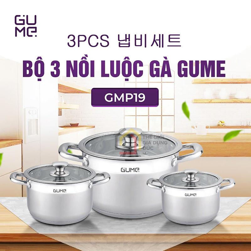 bo-noi-gume-gmp19-3-mon1 Bộ nồi Gume GMP19 3 món
